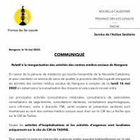 communiqué de presse
