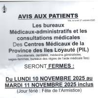 affiche fermeture CMS armistice