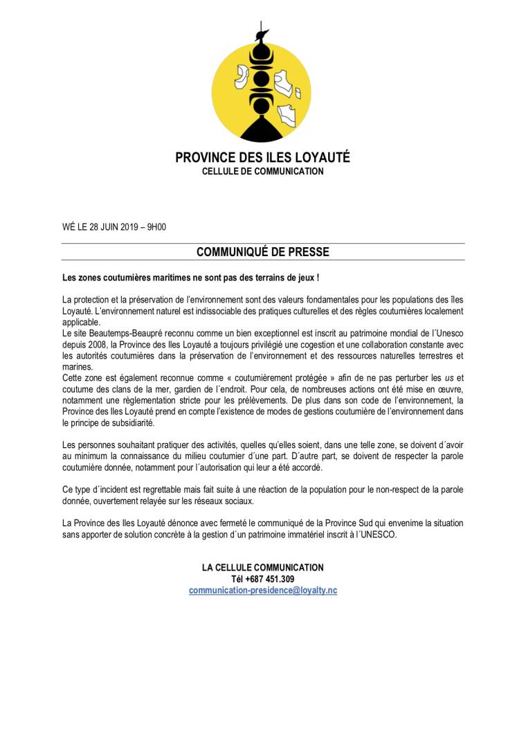 Communiqué de presse - Héo 28062019
